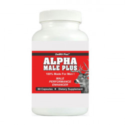 ALPHA MALE PLUS - Sexual Performance Enhancer - One Bottle - 60 Capsules !