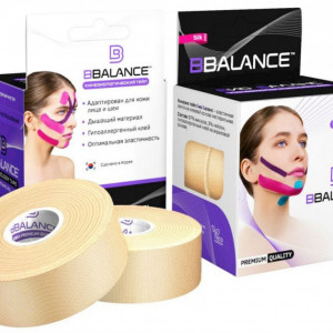 Копринен тейп за лице BB FACE TAPE™ 2.5 см × 10 м (Южна Корея)