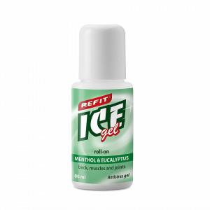 Охлаждащ гел Refit Ice Gel Menthol & Eucalyptus 80 ml Рол-он–при много силна болка с незабавен и дълготраен ефект от световноизвестния Карлови Вари