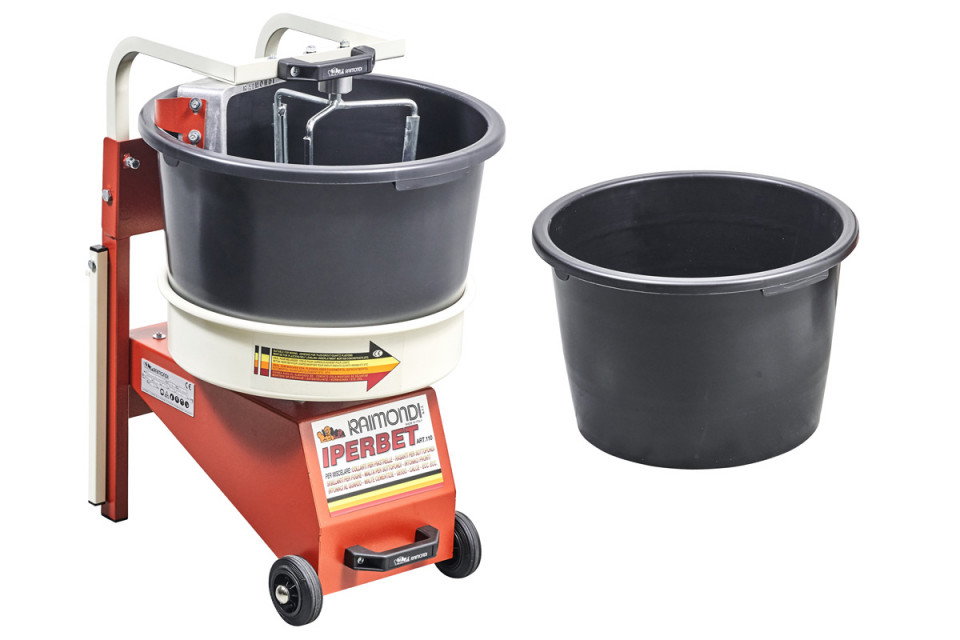 Amestecator / mixer pt. adezivi / mortar 45l, 0.37kw, iperbet fluid - raimondi-110fluid