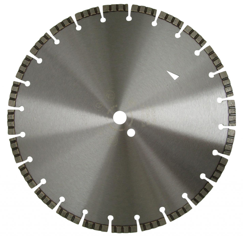 Disc diamantatexpert pt. beton armat - turbo laser 450x25.4 (mm) profesional standard - dxdh.2017.450.25