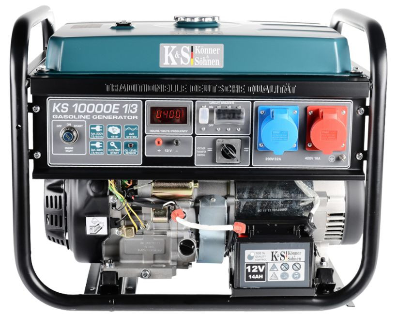 Generator de curent 8 kW benzina PRO - Konner & Sohnen - KS-10000E-1/3 title=Generator de curent 8 kW benzina PRO - Konner & Sohnen - KS-10000E-1/3