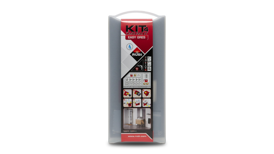 Kit carote diamantate easygres 6, 8, 10, 12mm, 4 buc. - rubi-4904
