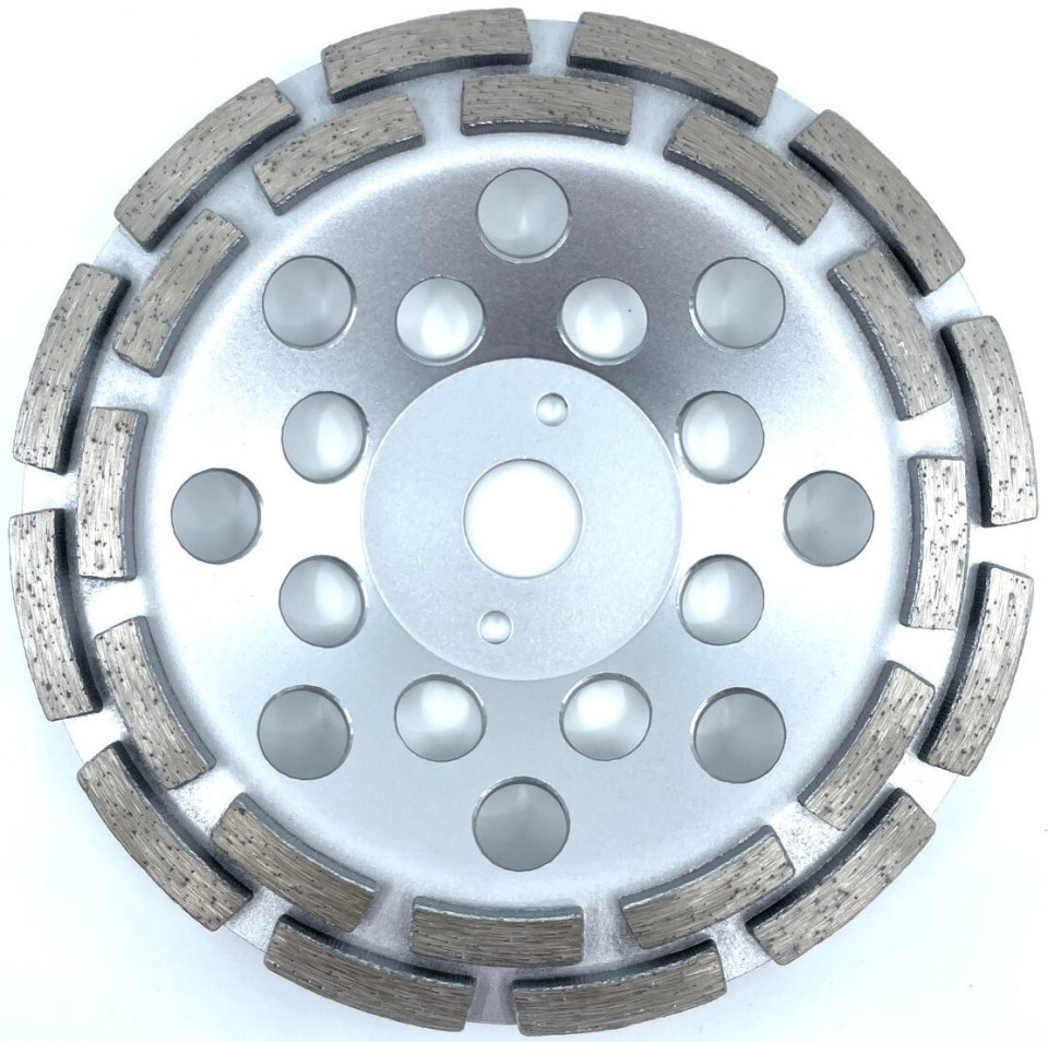 Cupa diamantata rand dublu diamant - beton/abrazive 180x22.2mm profesional standard - dxdy.sdcc.180