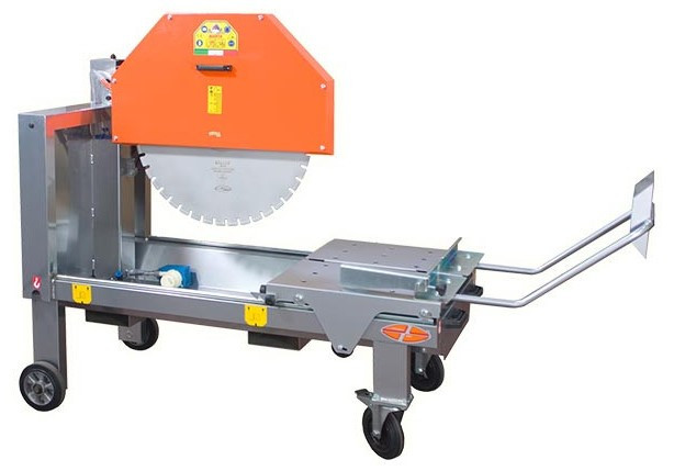 Masina de taiat materiale de constructii, 5.5kw, disc 800mm, manta tp 800 - mondial