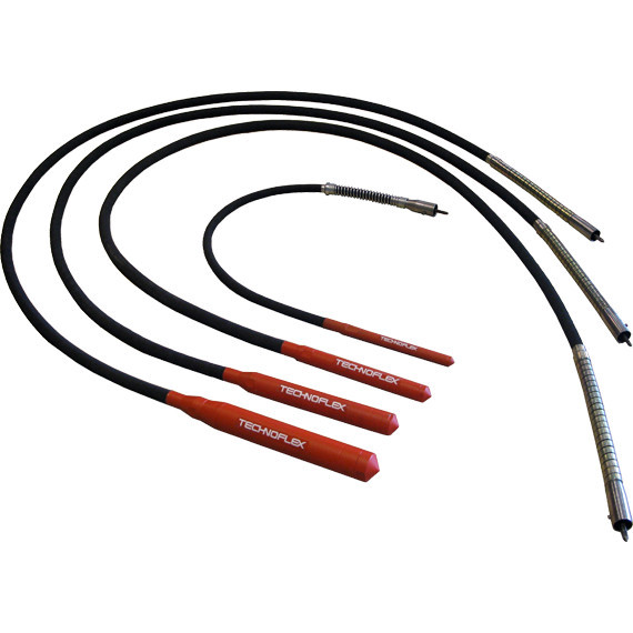 Transmisie flexibila completa rabbit - technoflex (Ø capului vibrator (mm): 25, lungimea axului (m): 4)