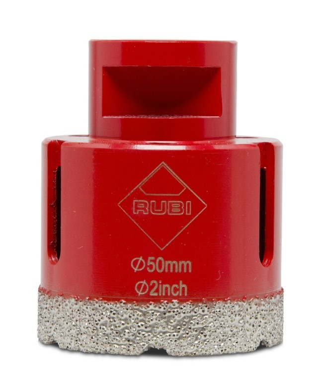 Carota diamantata pt. portelan, placi ceramice drygres 50mm - rubi-4914