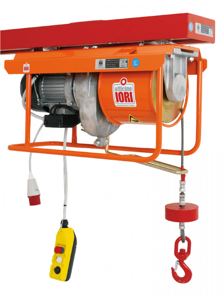 Electropalan profesional 800 kg, 40 metri cablu - iori-dt800d-40m motor trifazic