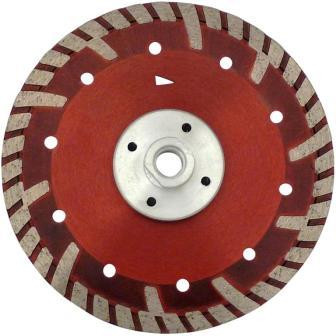 Disc diamantatexpert pt. beton armat & granit - cu flansa 115xm14 (mm) super premium - dxdh.2287.115-flansch