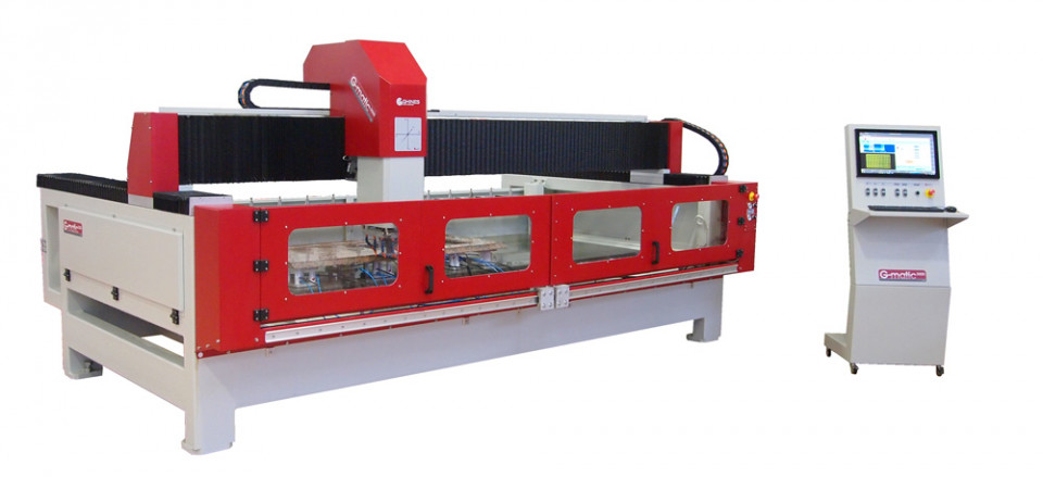 G-matic 3000, centru de lucru cnc, pentru frezare si gravare in piatra - ghines