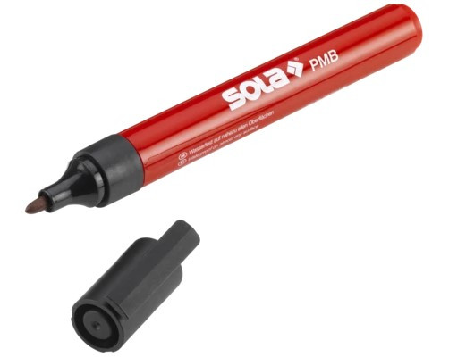 Marker permanent, negru pmb - sola-66081120