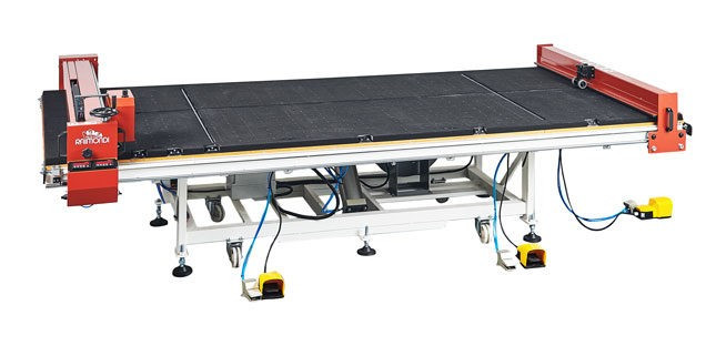 Masina de taiat gresie, faianta, placi 320cm, 1.5kw, lab sct - raimondi-379sctv400