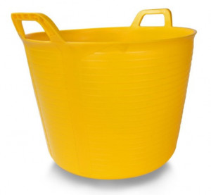Galeata FLEXTUB din plastic galbena Nr.3 (40 L) - RUBI-88720