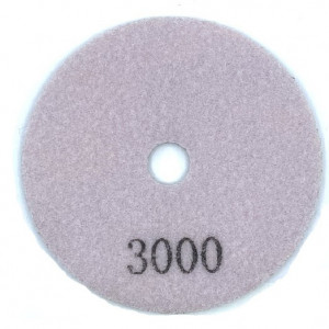 Paduri / dischete diamantate pt. slefuire uscata #3000 Ø100mm - DXDY.DRYPAD.100.3000
