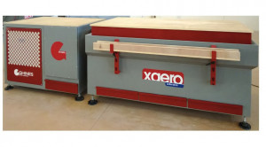Banc dublu de lucru cu vacuum si exhaustare praf - Xaero