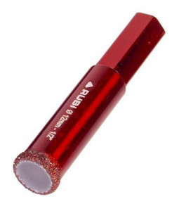 Carota diamantata pt. portelan, placi ceramice DryGres4Drill 12mm - RUBI-5927