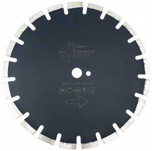 Disc DiamantatExpert pt. Asfalt, Caramida & Abrazive 450mm Profesional Standard - DXDY.EASF.450.25