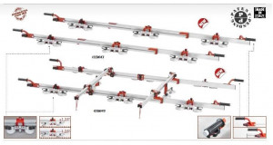 Sistem de transport pt. placi de dimensiuni mari, Easy-move MK IV - 6 ventuze duble, 320cm - Raimondi-432EM04CB