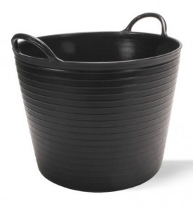 Galeata FLEXTUB din plastic neagra Nr.1 (25 L) - RUBI-88771