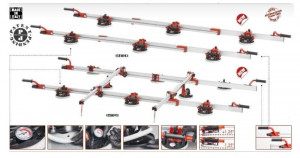 Sistem de transport pt. placi de dimensiuni mari, Easy-move MK IV - 6 ventuze RV175, 320cm - Raimondi-432EM04CA