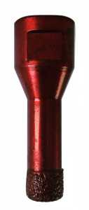 Carota diamantata pt. gresie portelanata & piatra - diam. 12mm - Premium - DXDH.80408.12.W