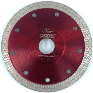 Disc DiamantatExpert pt. Portelan dur & Gresie ft. dura 125x22.2 (mm) Premium - DXDY.XTURBO.125
