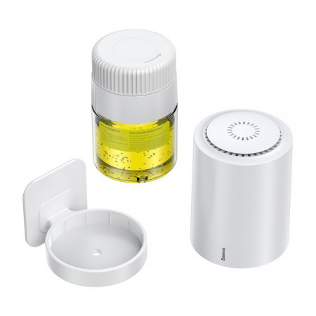 Purificator aer Baseus Micromolecule, impotriva formaldehidelor, bacteriilor si virusurilor 100ml (alb)