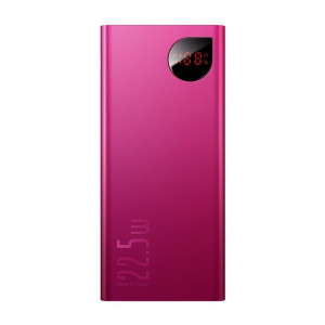 Powerbank Baseus Adaman, 20000mAh, metal, QC 3.0, PD, Huawei SCP, 22,5W (rosu)