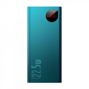 Powerbank Baseus Adaman, 20000mAh, metal, QC 3.0, PD, Huawei SCP, 22,5W (verde)
