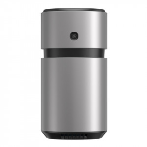 Odorizant auto Baseus Breeze Fan Air cu functie de purificare a formaldehidei, cu baterii (argintiu)