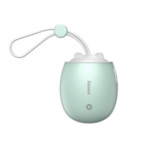 Powerbank cu lumina si functie de incalzire a mainilor Baseus Pocket Bear (verde)