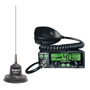 Promotie statie radio CB President Barry + antena CB Avanti Carera