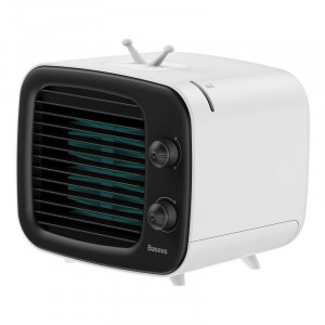 Mini aer conditionat Baseus Time ventilator, umidificator (negru-alb)