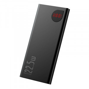 Powerbank Baseus Adaman, 10000mAh, metal, QC 3.0, PD, Huawei SCP, 22,5W (negru)