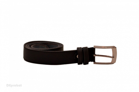 Curea piele naturala Neagra (latime 3,7 cm) - Made in Romania C105