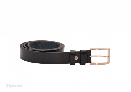 Curea piele naturala bleumarin (latime 3,3 cm) - Curea bleumarin piele naturala C58BLM