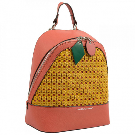 Rucsac David Jones 6246-3BRICKRED - Geanta sport dama