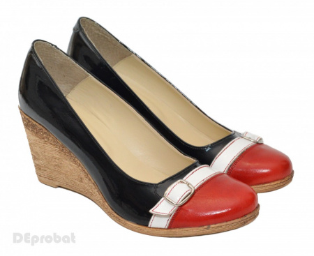 Pantofi dama eleganti - casual din piele naturala cod P37