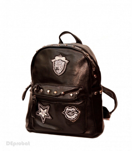 Geanta dama Good Mood - Rucsac negru dama cod 7174N