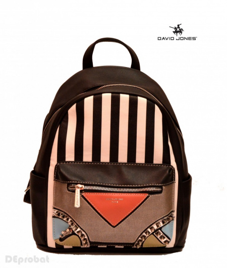Geanta sport dama originala David Jones CM3825BLACK - Rucsac negru David Jones
