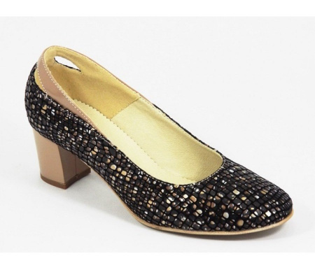 Pantofi dama eleganti din piele naturala cod P319