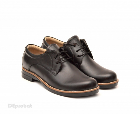 Pantofi dama negri casual-eleganti din piele naturala cod P75N Natasha