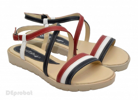 Sandale dama piele naturala cu talpa joasa cod S19