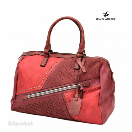 Geanta bordo dama piele David Jones originala CM3648BORDEAUX