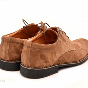 Pantofi capucino barbati piele naturala velur casual-office - cod P121