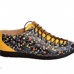 Pantofi dama lucrati manual din piele naturala cod P196