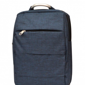 Rucsac unisex bleumarin panzat cod B005 (43 x 31 cm) - Maner din aluminiu