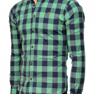 Camasa carouri Slim Fit barbati - Camasa carouri barbati ZR25