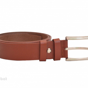 Curea piele naturala Maro (latime 3,7 cm) - cod C129