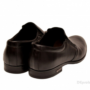 Pantofi barbati piele naturala negri casual-eleganti cod P131 - Editia Elegance